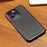 For iPhone 15 Pro Max Case Litchi Texture PU Leather PET Phone Back Cover - Black - 2