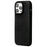 For iPhone 15 Pro Max Phone Case Skin Touch Litchi Texture Leather Coated PET Mobile Cover - Black - 1