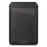 For iPhone 16 Plus Case Compatible with MagSafe Detachable Card Holder Kickstand Leather Phone Back Cover - Black - 7