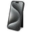 For iPhone 14 Pro Max Case Compatible with MagSafe Detachable Card Holder Kickstand Leather Phone Back Cover - Black - 3