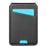 For iPhone 13 Case Compatible with MagSafe Detachable Card Holder Kickstand Leather Phone Back Cover - Black - 6