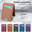 For iPhone 13 Pro Case Compatible with MagSafe Detachable Card Holder Kickstand Leather Phone Back Cover - Brown - 7