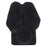 For Samsung Galaxy A26 5G Case Bunny Ears Furry Soft TPU Protective Phone Cover - Black - 2