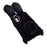 For Samsung Galaxy A26 5G Case Bunny Ears Furry Soft TPU Protective Phone Cover - Black - 3