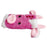 For Samsung Galaxy A56 5G Case Fluffy Cows Ear Soft TPU Protective Phone Cover - Rose - 4