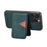 ESEBLE E2 For iPhone 15 Pro Magnetic Case RFID Blocking Retro Leather Back Cover with Detachable Card Holder - Green - 4