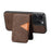 ESEBLE E2 For iPhone 14 Pro Magnetic Case RFID Blocking Retro Leather Back Cover with Detachable Card Holder - Coffee - 4