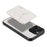 ESEBLE E3 For iPhone 14 Pro Magnetic Case with Detachable Card Holder Leather + TPU RFID Blocking Phone Cover - White - 3