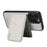 ESEBLE E3 For iPhone 14 Pro Magnetic Case with Detachable Card Holder Leather + TPU RFID Blocking Phone Cover - White - 5