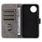 For ZTE Blade A35 Lite / A35 Core Wallet Case RFID Blocking PU Leather Cover Stand View - Black - 5