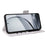 For ZTE nubia Focus Pro Case with Wrist Strap Litchi Texture PU Leather Wallet Phone Cover - White - 3