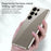 SULADA For Samsung Galaxy S25 Ultra Case Ultra Thin Electroplated TPU Clear Phone Cover - Silver - 3