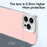 SULADA For iPhone 15 Pro Max Case Frameless PU + PC Back Phone Cover - Pink - 4