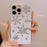 For iPhone 15 Pro Max Case Glitter Snowflake Pattern TPU Phone Cover - 5