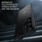 For Samsung Galaxy S25 Ultra Magnetic Case PC+TPU Phone Cover Ring Holder Carbon Fiber Texture - Black - 4