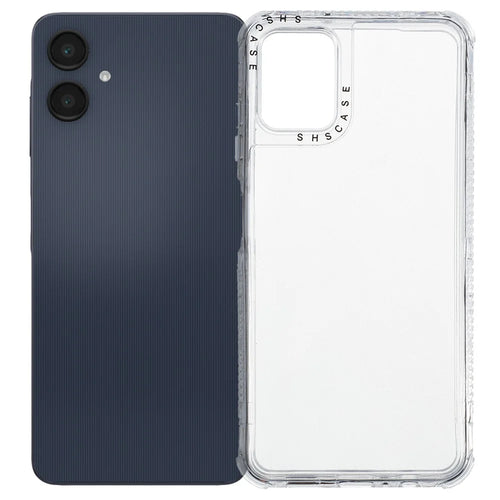 For Samsung Galaxy A06 4G Crystal Clear Case 3 in 1 Shockproof PC + TPU Phone Cover - 1