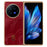 For vivo X Fold3 Case PU Leather Hard PC Folding Phone Cover - Red - 1