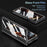 Kickstand Phone Case for Samsung Galaxy Z Fold Special PC Back Cover with Stylus and Tempered Glass Film - Black - 6