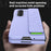 Wristband Phone Case for Samsung Galaxy Z Fold Special Rubberized Hard PC Mobile Cover - Purple - 4