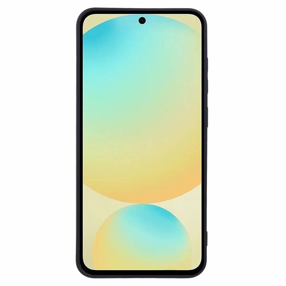 For Samsung Galaxy A36 5G Case TPU Back Soft Anti-Scratch Fiber Lining Phone Cover - Black - 2