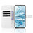 For Cubot A20 Case PU Leather Diamond Texture Wallet Phone Cover - White - 2