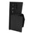 For Samsung Galaxy S25 Ultra Case Card Bag Kickstand TPU + PU Phone Cover - Black - 4