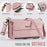 CASEME For Samsung Galaxy S25+ Case  C39 RFID Blocking Zipper Wallet Stand Leather Cover with Strap - Pink - 4