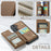 CASEME For Samsung Galaxy S25 Phone Case  C22 Leather Back Cover with RFID Blocking Card Slots - Brown - 7