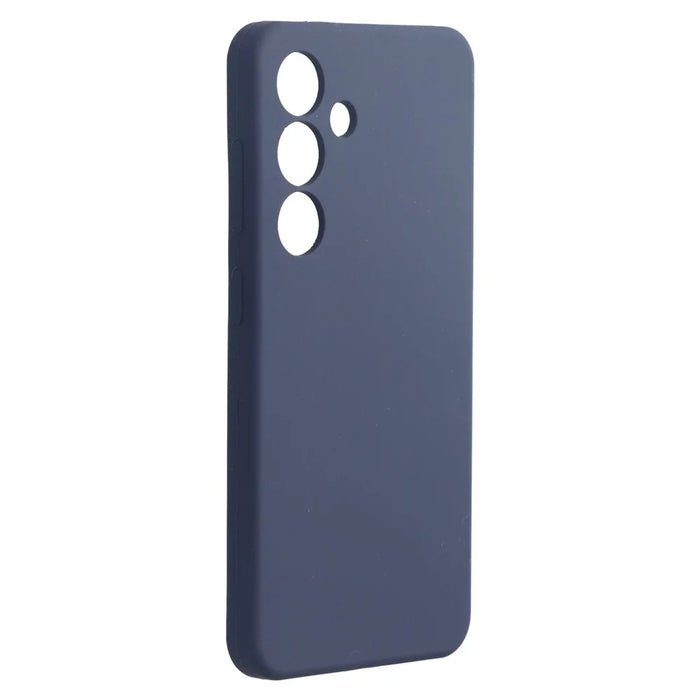 For Samsung Galaxy S24+ Case Silicone Shockproof Phone Protective Cover Shell - Dark Blue - 3