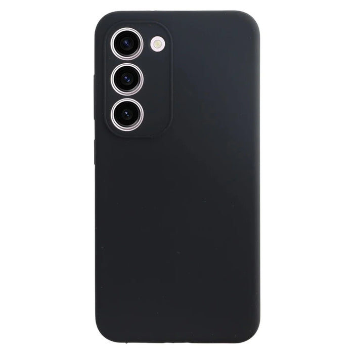 For Samsung Galaxy S23 Case Silicone Shockproof Phone Protective Cover Shell - Black - 1