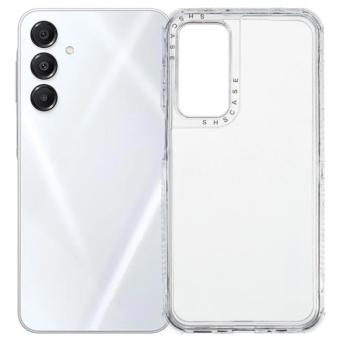 For Samsung Galaxy S25 Crystal Clear Case 3 in 1 Shockproof PC + TPU Phone Cover - 1