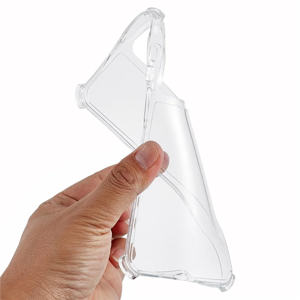 For Samsung Galaxy S25+ Crystal Clear Case 3 in 1 Shockproof PC + TPU Phone Cover - 3