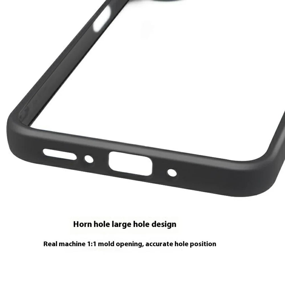 For Samsung Galaxy A26 5G Case Shockproof PC + TPU Clear Back Phone Cover - 4