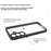 For Samsung Galaxy A36 5G Case Shockproof PC + TPU Clear Back Phone Cover - 3