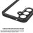For Samsung Galaxy A36 5G Case Shockproof PC + TPU Clear Back Phone Cover - 5