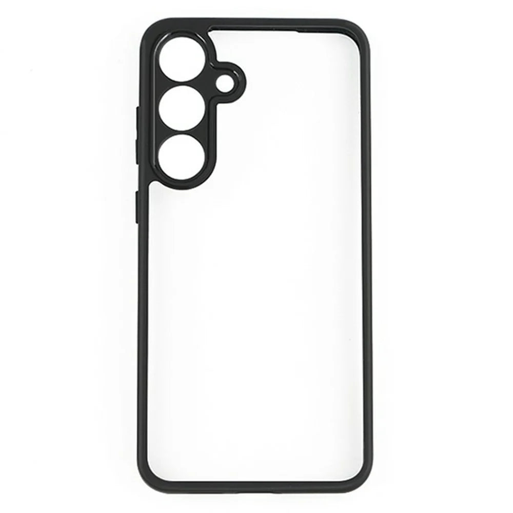 For Samsung Galaxy A56 5G Case Shockproof PC + TPU Clear Back Phone Cover - 1