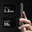 Drop-proof Phone Case for Samsung Galaxy Z Fold4 5G, Carbon Fiber Texture Protective Phone Cover with Kickstand - Cyan - 2