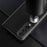 Drop-proof Phone Case for Samsung Galaxy Z Fold4 5G, Carbon Fiber Texture Protective Phone Cover with Kickstand - Cyan - 5