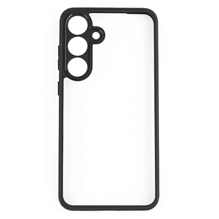 For Samsung Galaxy S24 FE Case Shockproof PC + TPU Clear Back Phone Cover - 1