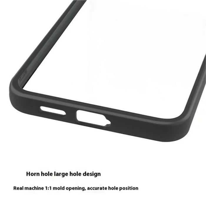 For Samsung Galaxy S24 FE Case Shockproof PC + TPU Clear Back Phone Cover - 4