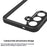 For Samsung Galaxy S24 FE Case Shockproof PC + TPU Clear Back Phone Cover - 5