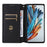 For ZTE nubia Music Wallet Case Rhombus Imprinted Leather Phone Cover - Red - 2