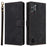 For ZTE nubia Red Magic 10 Pro 5G / 10 Pro+ 5G Wallet Case RFID Blocking PU Leather Cover Stand View - Black - 1