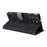 For ZTE nubia Red Magic 10 Pro 5G / 10 Pro+ 5G Wallet Case RFID Blocking PU Leather Cover Stand View - Black - 4
