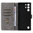For ZTE nubia Red Magic 10 Pro 5G / 10 Pro+ 5G Wallet Case RFID Blocking PU Leather Cover Stand View - Black - 5