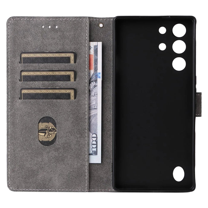 For ZTE nubia Red Magic 10 Pro 5G / 10 Pro+ 5G Wallet Case RFID Blocking PU Leather Cover Stand View - Black - 5