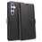 For Samsung Galaxy A56 5G Case Magnetic RFID Blocking Leather Phone Wallet Cover - Black - 1