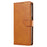 For Samsung Galaxy A26 5G Case Leather Stand Phone Shell with Magnetic Closure - Khaki - 7