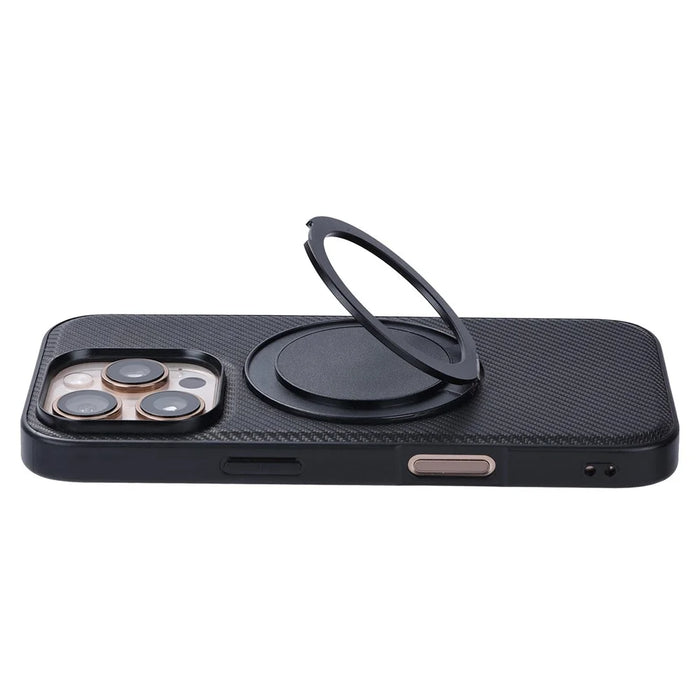 VILI TCY Series for iPhone 16 Pro Max Magnetic Phone Case Ring Kickstand PC TPU Back Cover - 4