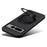 DENIOR A14 For Google Pixel 7 Pro 5G Magnetic Case Rotary Kickstand Leather PC TPU Phone Cover - Black - 4